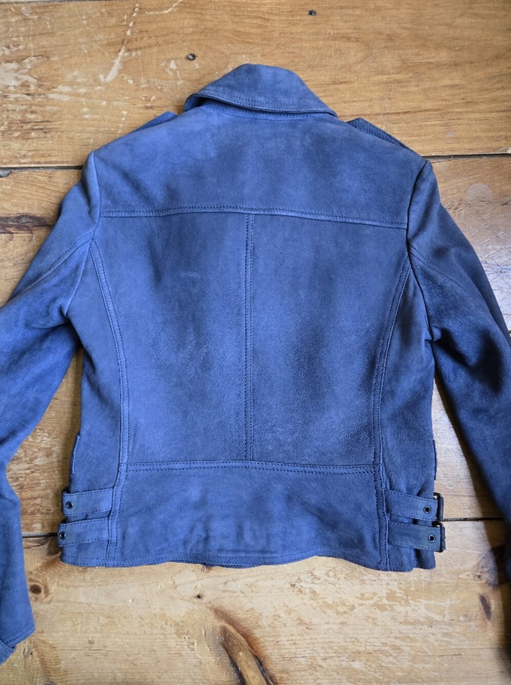 Burberry Brit Leather Biker Jacket - Picture 3 of 8